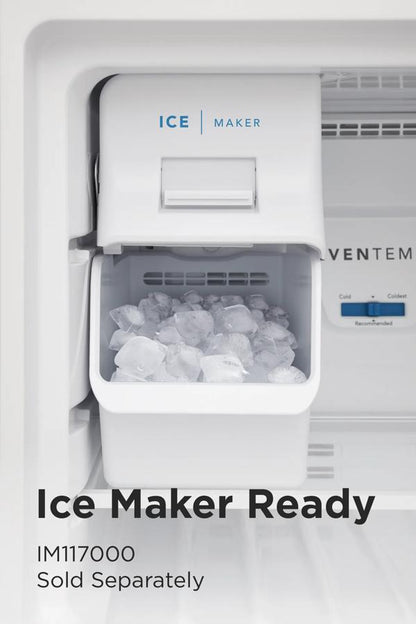 Frigidaire FFHT1835VW 18 Cu. Ft. Top Freezer Refrigerator