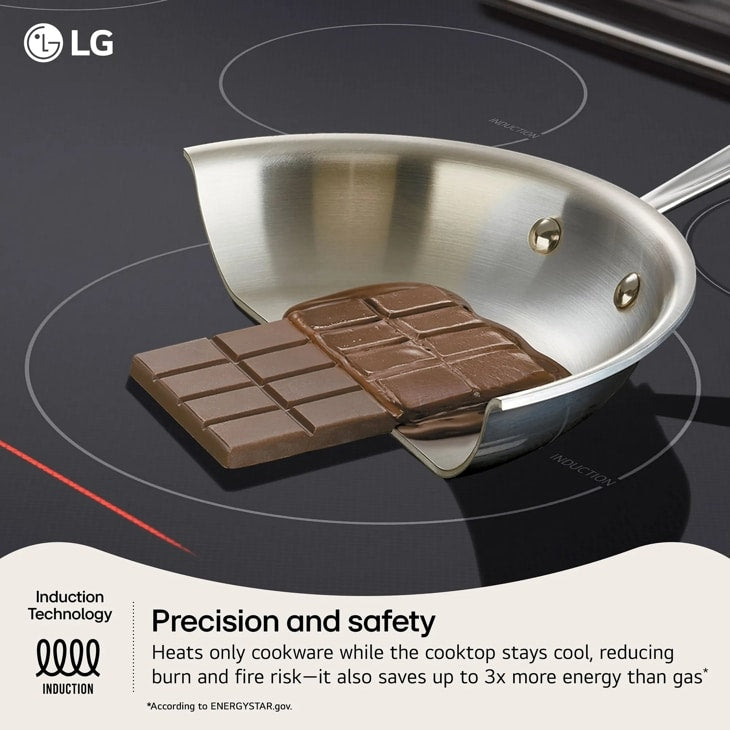 LG LSIL6334XE 178L Induction Range Air Fryer