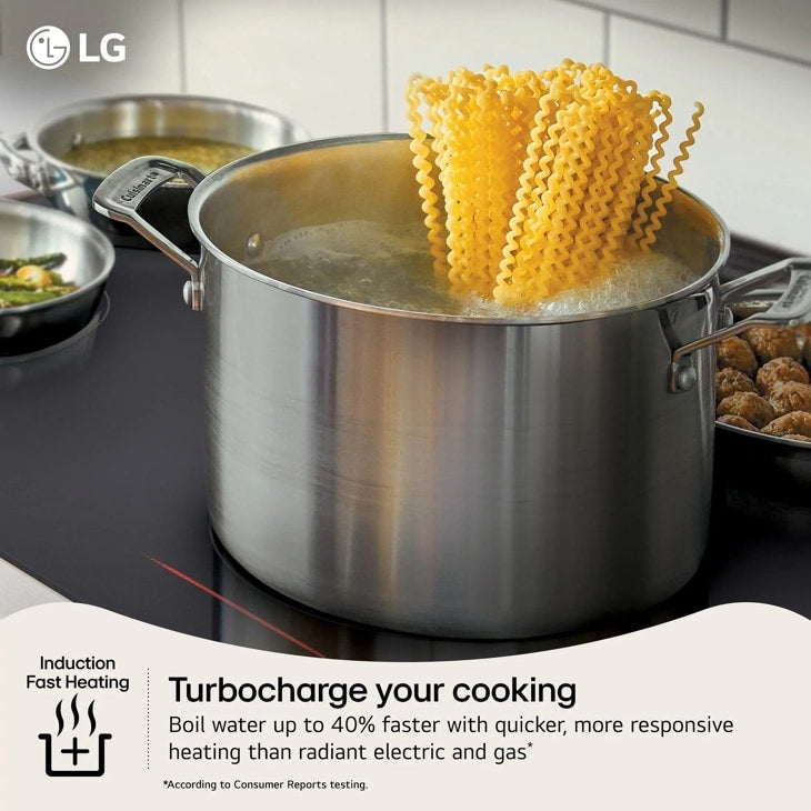 LG LSIL6334XE 178L Induction Range Air Fryer
