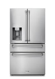 THOR Kitchen French Door Refrigerator 91cm 623L Stainless Steel TRF3601FD