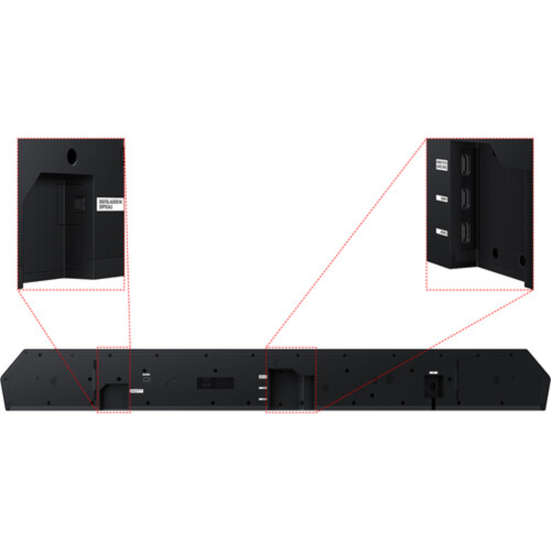 Samsung HW-Q990F 11.1.4ch Soundbar, HW-Q990F/ZA Bundle with AppleTV 4K 64GB