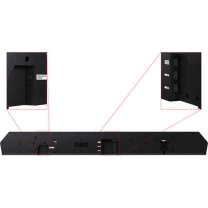 Samsung HW-Q990F 11.1.4ch Soundbar, HW-Q990F/ZA Bundle with AppleTV 4K 64GB