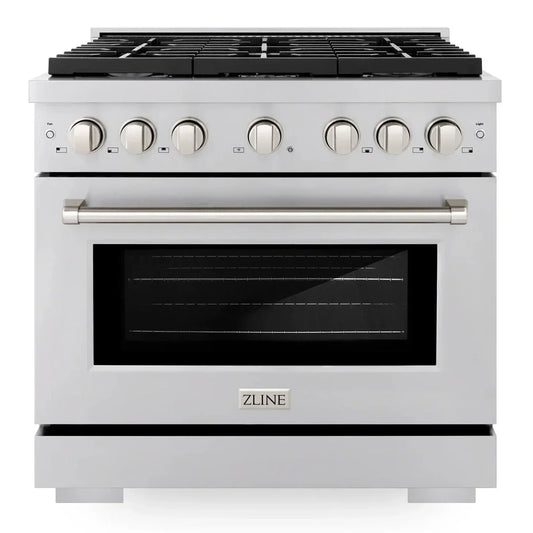 ZLINE Paramount Gas Range Convection Oven 6 Burners 91.4cm SGR36