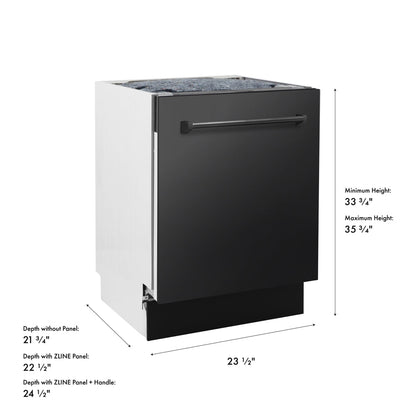 ZLINE Tallac Top Control Built-In Dishwasher DWV-BS-24